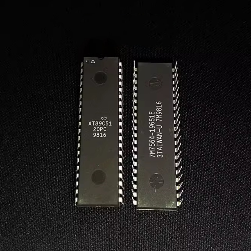 Ổ cắm thẳng Chip AT89C51-20PC DIP40