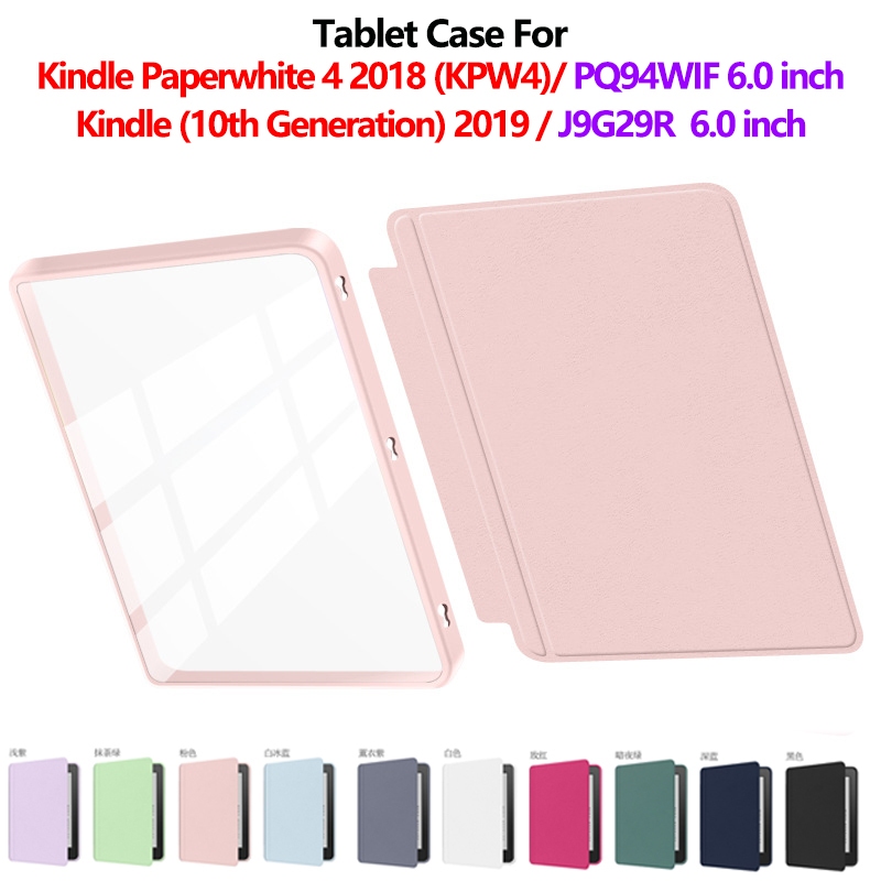 Dành Cho Kindle Paperwhite4 2018 6.0 inch PQ94WIF kindle10th 2019 Da Thời Trang Sách Điện Tử Dành Ch