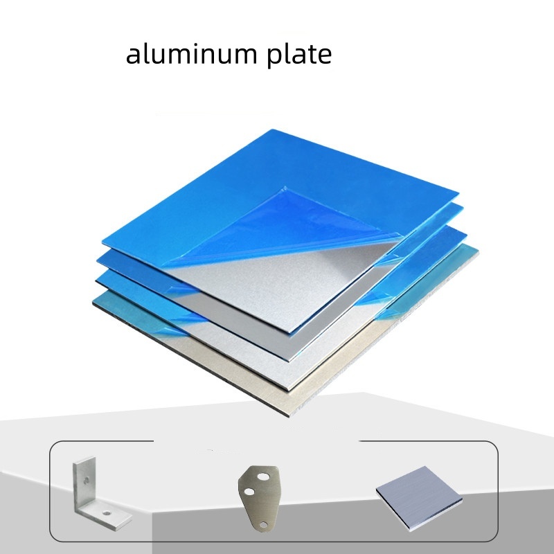 Gia công tấm nhôm Tấm tản nhiệt tùy chỉnh Tấm nhôm Tấm hợp kim nhôm Tấm tròn Zero Cut Cắt laser 5052