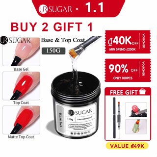  UR SUGAR Gel Sơn Nền Móng Tay Trong Suốt 150g 