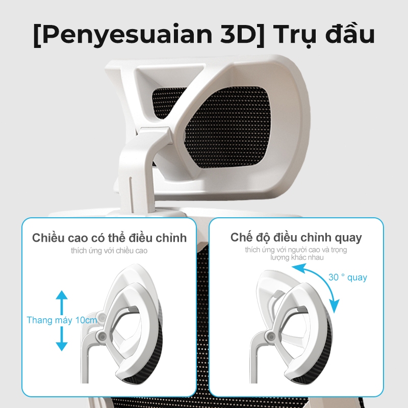 BRTHORY Ghế Văn Phòng Tiện Dụng Ghế Bàn Ghế belajar Lưới Thoáng Khí Ghế Máy Tính Có Thắt Lưng Hỗ Trợ Tay Vịn | BigBuy360 - bigbuy360.vn