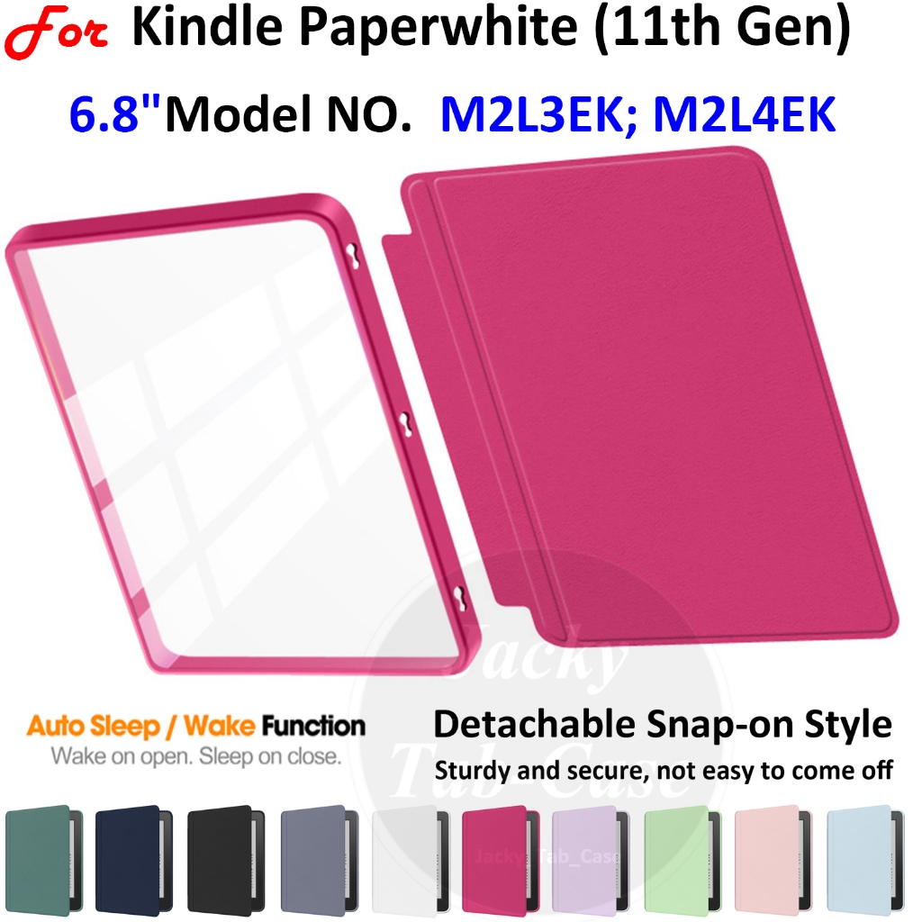 Dành cho Kindle Paperwhite thế hệ thứ 11 6,8 " 2021 Signature Edition SE M2L3EK M2L4EK Vỏ Acrylic có