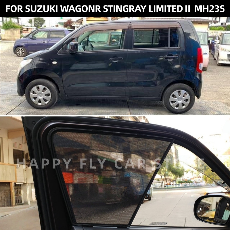 Thích hợp cho SUZUKI WAGON R STINGRAY LIMITEDII MH23S tấm che nắng cửa sổ ô tô, vách ngăn che nắng c