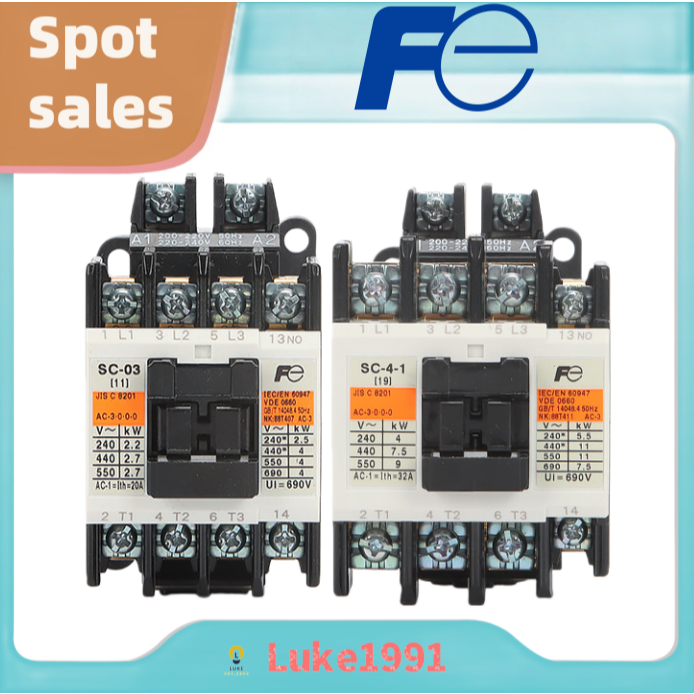FUJI AC Contactor SC-03 SC-0 SC-03 SC-0 SC-4-1 SC-5-1 Mới