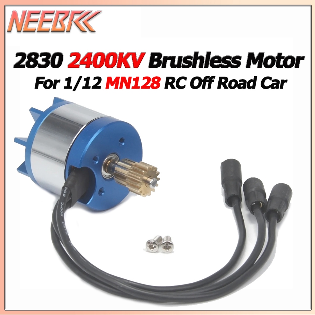 NEEBRC 2830 2400KV Outrunner Động cơ không chổi than cho 1 / 12 MN128 Off Road Model Xe leo núi Mô h