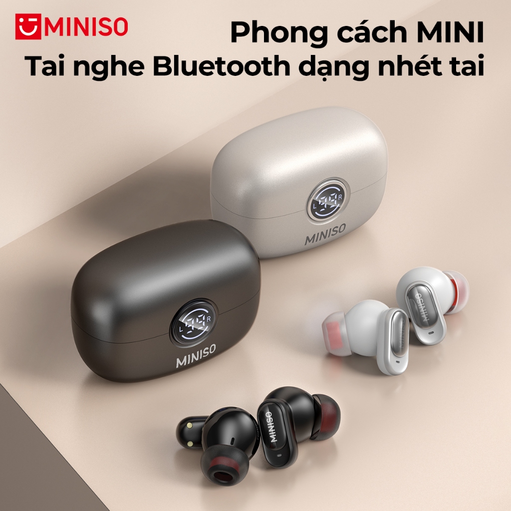 MNISO MS105 Tai nghe dịch thuật thông minh AI Tai nghe Bluetooth 6.0 Tai nghe chống ồn thông minh Chế độ đàm thoại AI Tai nghe nhét tai Chống nước IPX5 Tương thích với iOS/Android/PC | BigBuy360 - bigbuy360.vn
