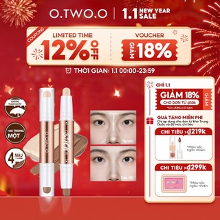 Bút tạo khối 2 trong 1 O.TWO.O  che khuyết điểm tạo khuôn mặt chữ V 30g 
