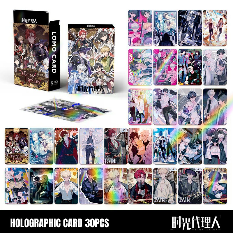 30 Chiếc Manhwa Pokemon Sanrio Nhân Vật Ba Chiều Laser Lomo Cards Kitty Pochacco Kuromi Quế Hoạt Hìn