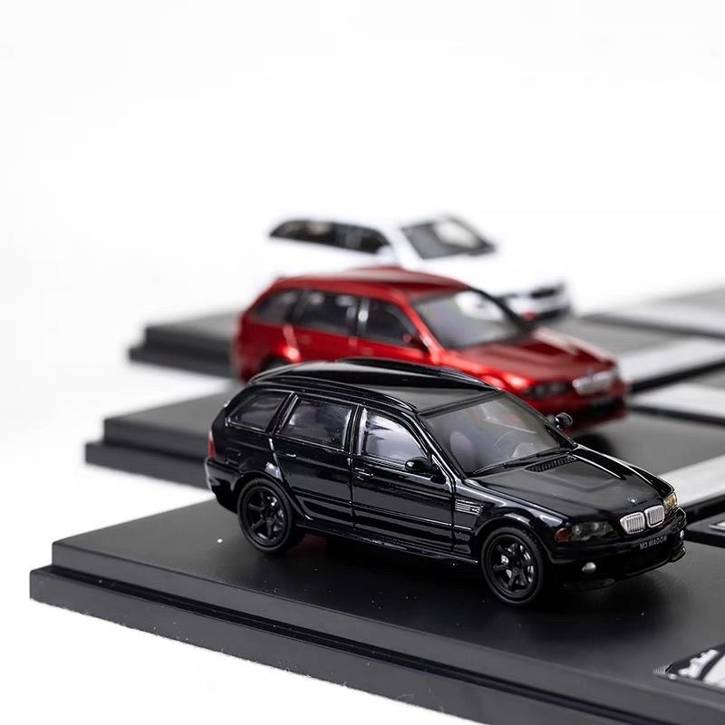 Stance Hunters SH 1: 64 BMW E46 Wagon Xe Mô Phỏng Hợp Kim Xe Mô Hình Sưu Tập