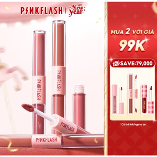  Son kem tint lì hai đầu PINKFLASH sắc tố cao lâu trôi 2 trong 1 30g 
