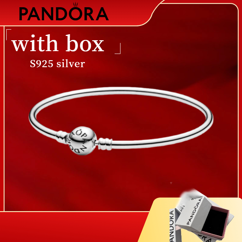 Bracelet Pandora Moments Bền Lâu từ Bạc Cao Cấp S925 - Đi kèm Hộp Quà