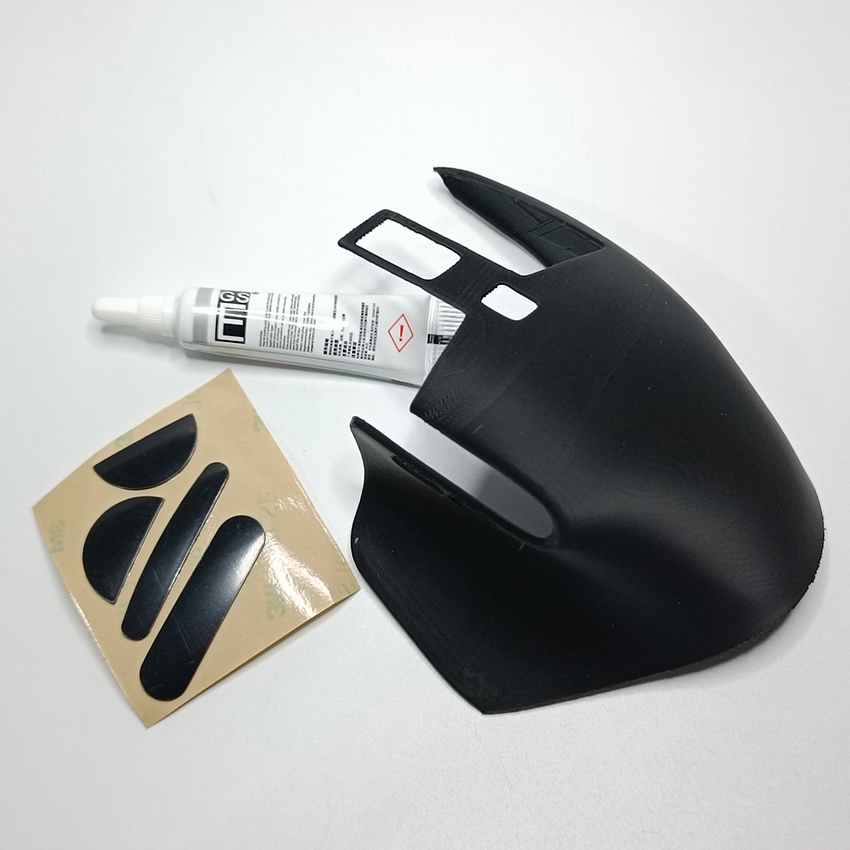 Phụ kiện vỏ chuột không dây + miếng lót chân cho Logitech MX MASTER3 MASTER3S