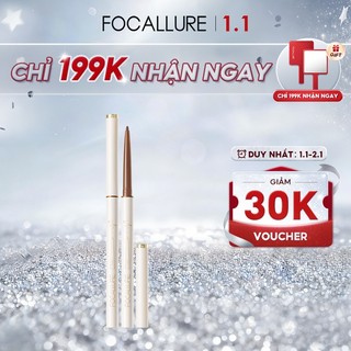  Gel kẻ mắt siêu mịn kháng nước lâu trôi Focallure 1.7mm 0.1g 