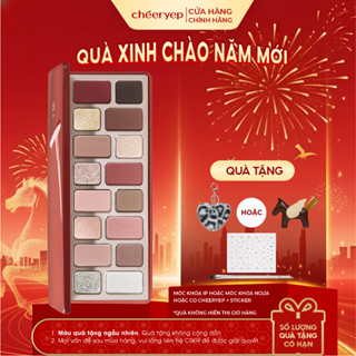  【Cheeryep OFFICIAL  Bảng Phấn Mắt 16 Ô Đa Năng Phấn Mịn Lên Màu Chuẩn Đa Dạng Phong Cách Trang Điểm 