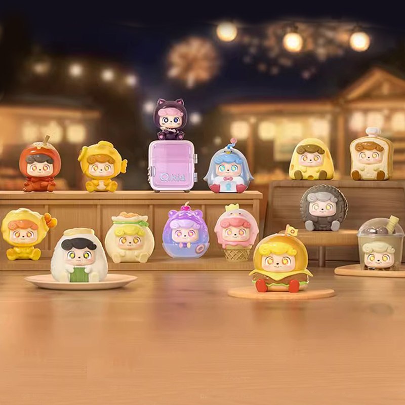 Hộp bí ẩn mini Q Bao Street Cuisine King Series