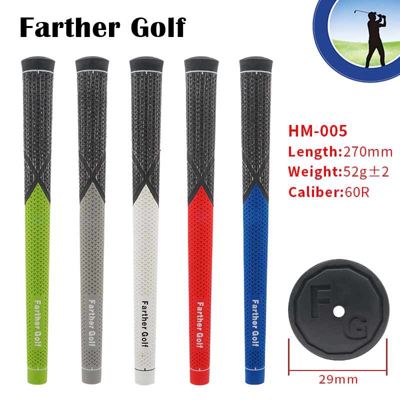 2018 Mới Golf Grips cao su Cotton Golf Iron Grips 5 màu để lựa chọn