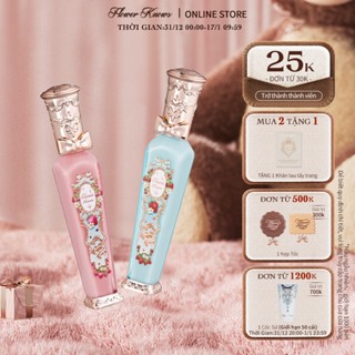  Son Kem 3.5ml Flower Knows Vỏ In Họa Tiết Hoa   Dâu Tây Xinh Xắn 