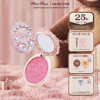  Phấn má hồng trang điểm nổi dòng Flower Knows Strawberry Rococo Series 4.6g 