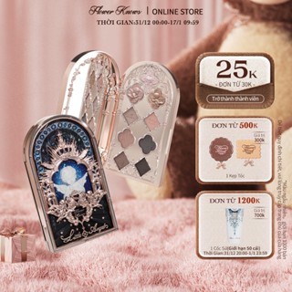  Bảng phấn mắt Flower Knows hình thiên thần nhỏ phối hoa xinh xắn 10.5g 