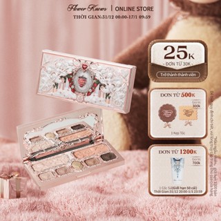  Bộ sưu tập Flower Knows Strawberry Cupid Bảng màu mặt đa năng Bảng Phấn Mắt 14g 