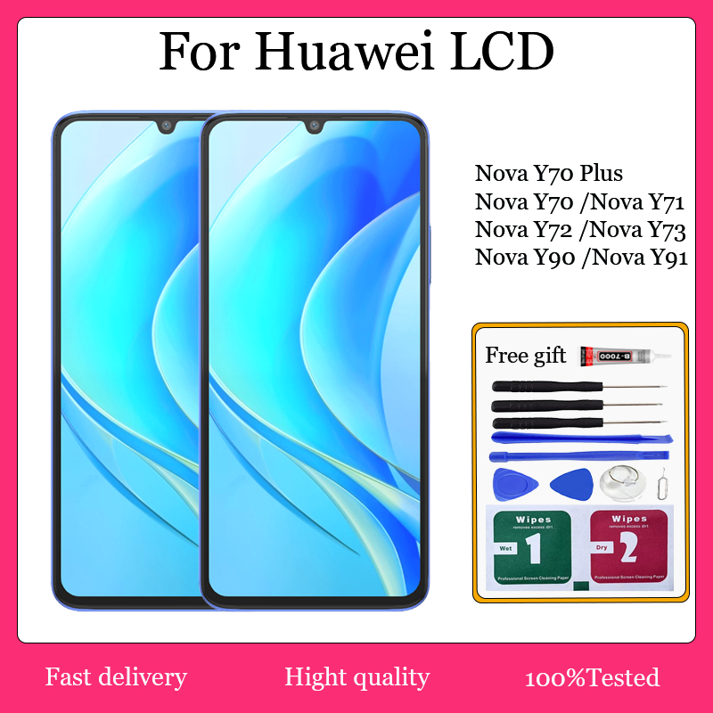 Chính Hãng Cho Huawei Nova Y70 Nova Y70 Plus Nova Y71 Nova Y72 Nova Y73 Nova Y90 Nova Y91 Màn Hình L