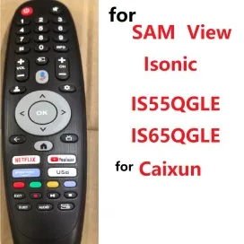 Dành Cho Isonic 55 "/ 65" 4K UHD QLED Smart Google TV IS55QGLE / IS65QGLE Cho SAMView Tivi Điều Khiể