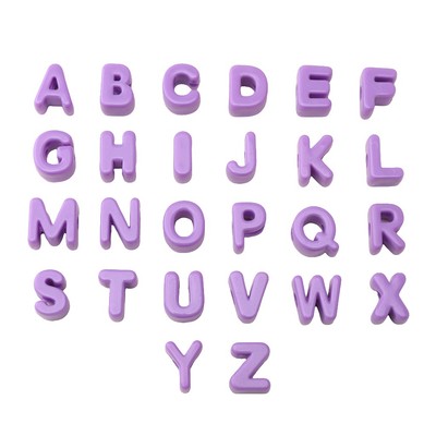 Set 2 Miếng Bead Acrylic Tông Tím Phối Màu cho Phụ Kiện DIY Vòng Tay & Vòng Cổ
