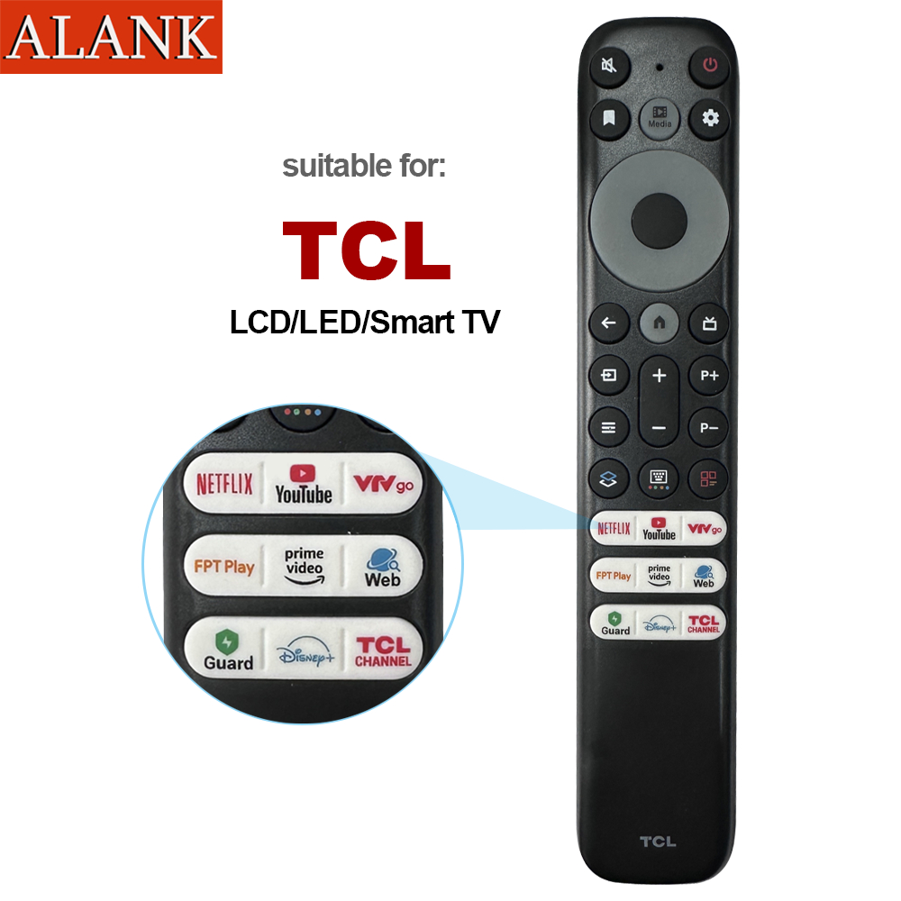 ALANK Remote Tivi TCL - Remote Điều khiển TV TCL LCD LED Smart TV Chính Hãng