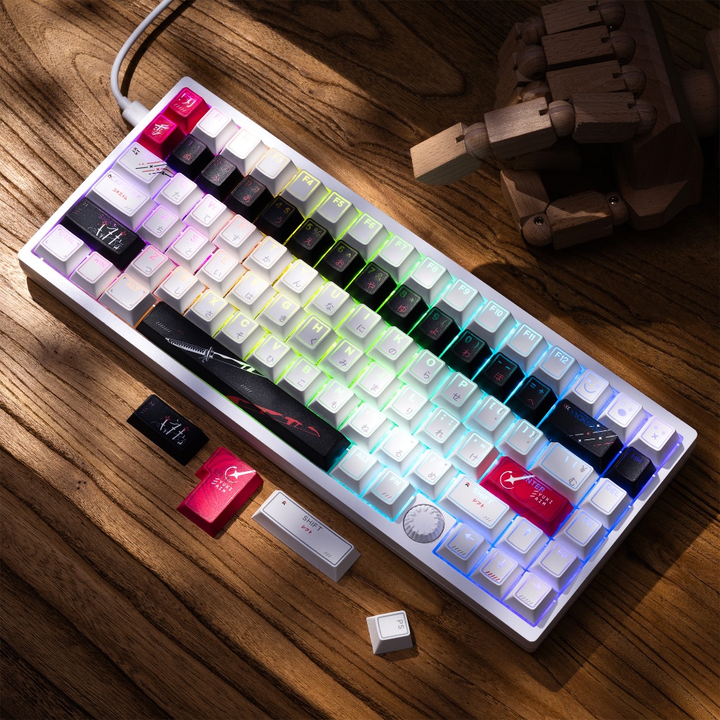 XVX PRISM Plum Blossom / Snow / Graffiti / Mecha / Blade Shine-Through Double shot Cherry Profile PBT Bàn phím cơ Keycap Set 142 phím Tương thích với tất cả các công tắc MX | BigBuy360 - bigbuy360.vn