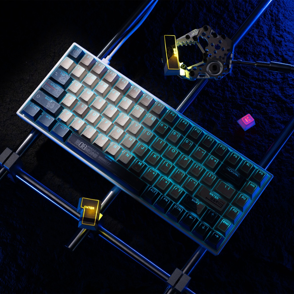 XVX PRISM Plum Blossom / Snow / Graffiti / Mecha / Blade Shine-Through Double shot Cherry Profile PBT Bàn phím cơ Keycap Set 142 phím Tương thích với tất cả các công tắc MX | BigBuy360 - bigbuy360.vn