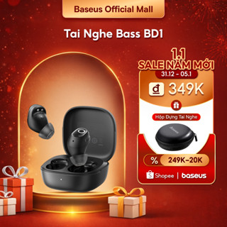  Tai nghe không dây Baseus Bass BD1 – Bluetooth 5.4 Âm Trầm Mạnh Mẽ Thời Gian Nghe 8 Giờ 