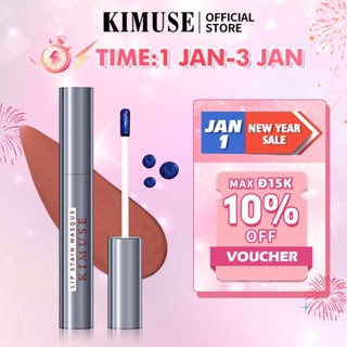  KIMUSE Peel Off Lip Stain Masque Lâu Dài & Chống Thấm Nước Matte Finish Lip Tint Sắc Tố Cao Vegan Formula Trang Điểm Môi 