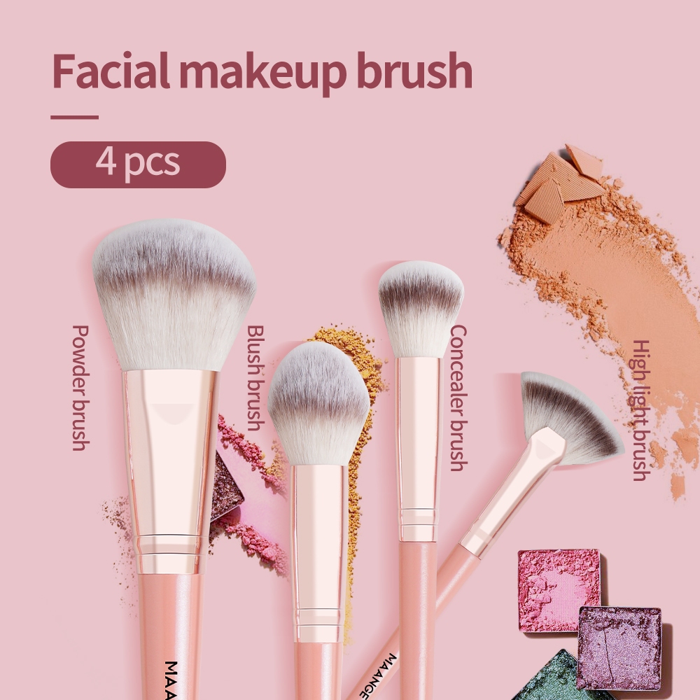 MAANGE Bộ 20 cọ trang điểm chuyên nghiệp kèm túi đựng da 170g tiện lợi 5748 | BigBuy360 - bigbuy360.vn