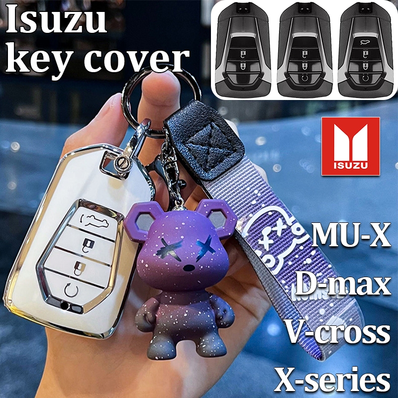 Vỏ chìa khóa xe ISUZU cho Isuzu MU-X MU-7 D-Max X-series Vỏ chìa khóa từ xa Isuzu D-Max Vỏ chìa khóa