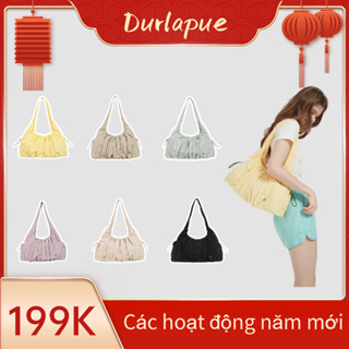 [Durlapue]Túi xách Nylon Unisex công suất lớn nhiều màu