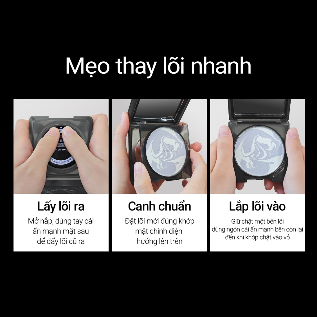 Phấn Nén kiềm dầu Carslan Soft Mist 24h Phấn Phủ trang điểm Mềm Mại Lâu Trôi 8g | BigBuy360 - bigbuy360.vn