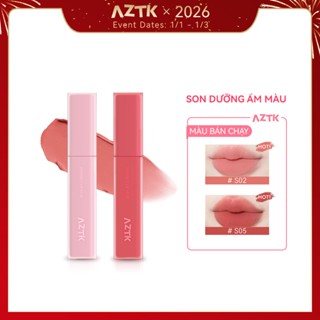  AZTK son dưỡng ẩm màu son kem lì son tint bóng son tint lì juicy cho 4.5g 