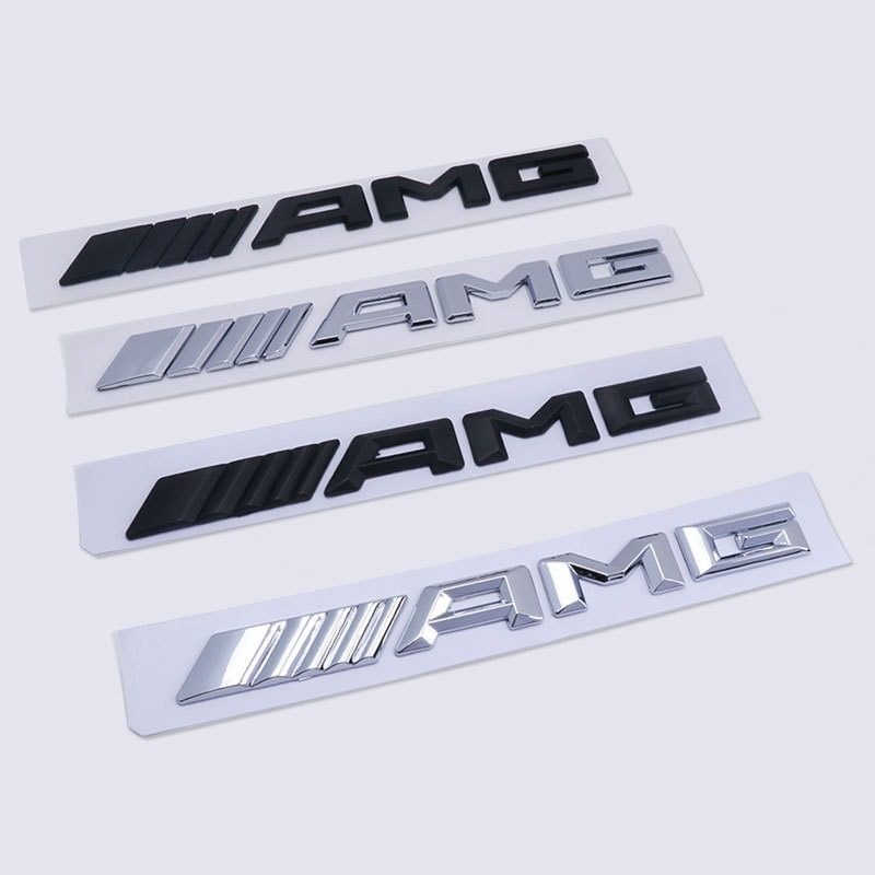Nhãn dán chữ đuôi xe Phụ kiện cho Mercedes amg w124 w211 w212 w210 w203 w204 w126 w168 w169 w176 w17