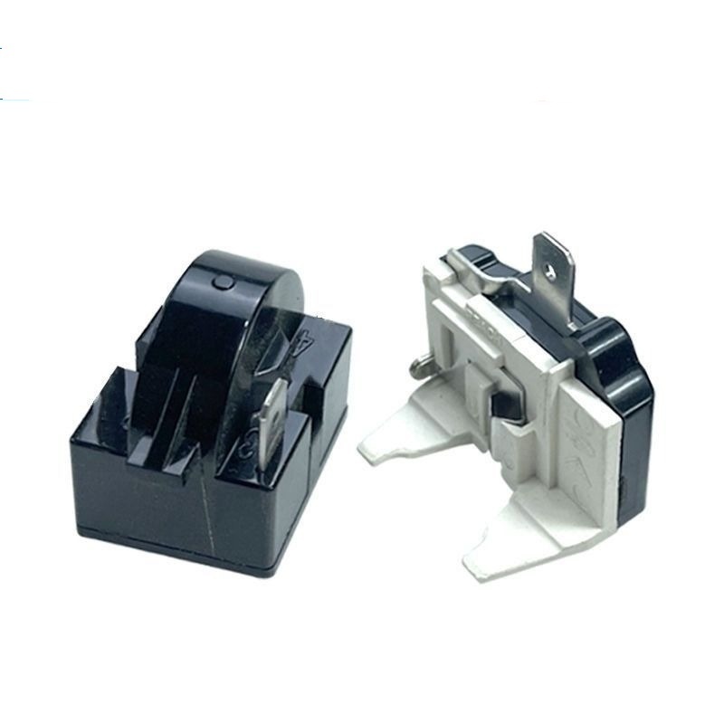 Tủ Lạnh Khởi Động Tủ Đông Máy Nén Bảo Vệ Quá Tải Khởi Động Bướm 234 Pin 15 Euro Loại Búa PTC Starter