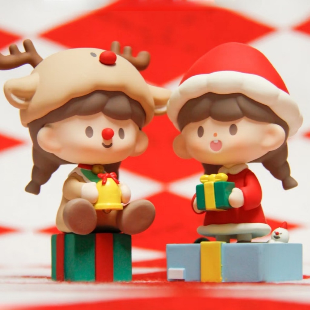 [Chính hãng] f.un Zhuodawang Christmas Together Series Blind Box Doll Cut Trend Play Quà tặng bất ng