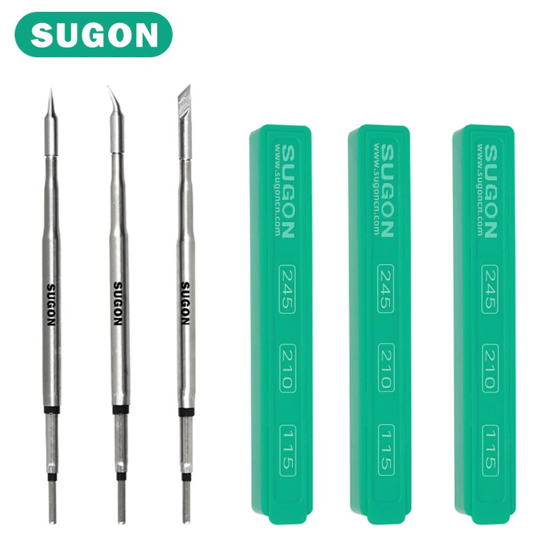 SUGON C210 Series Đầu hàn S210 Lõi sưởi Tương thích Trạm hàn JBC chính hãng T210 Tay cầm MAGMA C245 