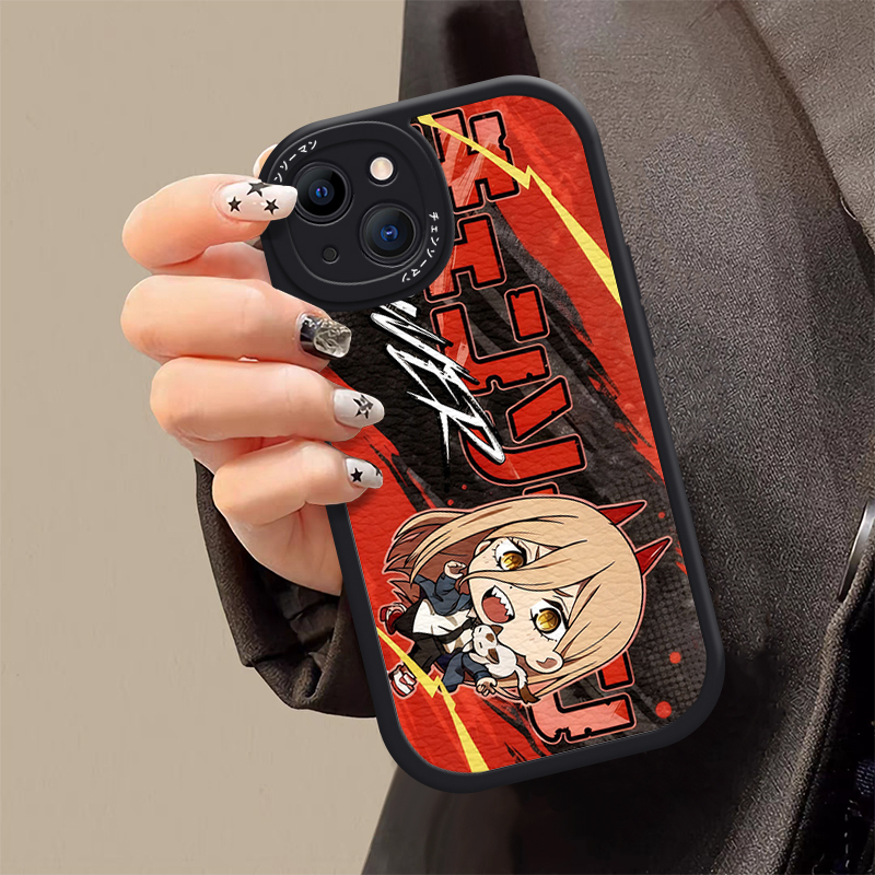 Ốp Lưng Người Cưa Xích iPhone Cho 16 / 15 / 14 / 13 / 12 Mini / 11 Promax Chibi Denji / Vỏ Mềm Điện Cho iPhone 7 / 8 Plus / X / XR / Xs Max | BigBuy360 - bigbuy360.vn