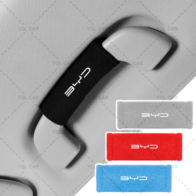 Xe Top Kéo Găng Tay Da Lộn Bảo Vệ Xe Tay Cầm Sửa Đổi Cho BYD Atto 3 Yuan Plus F3 E6 F0 G3 I3 Song Ma