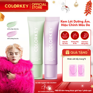  Kem lót trang điểm COLORKEY 30g làm sáng da 