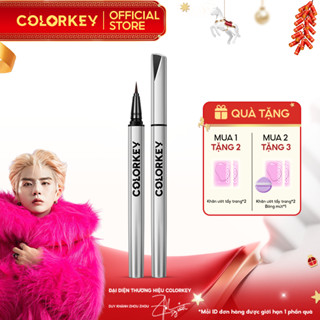  COLORKEY Bút Kẻ Mắt Nước Colorkey Trang Điểm Chống Nước Lâu Trôi 