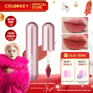   DUY KHÁNH YÊU THÍCH  Son Bùn COLORKEY Chất Bùn Mịn Nhẹ Lì Lâu Trôi Tự Nhiên 2g 