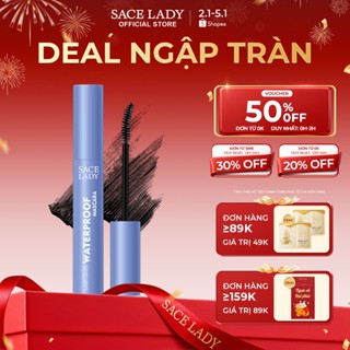 Mascara SACE LADY Chống Nước Chống Nhòe Chuyên 6g 