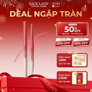  Chì Kẻ Viền Môi SACE LADY Bút kẻ môi Sắc Tố Cao Kết cấu mịn màng Trang Điểm Cho Nữ 