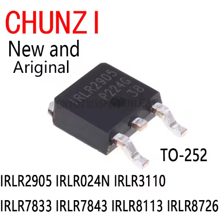 5 Chiếc Mới Và Chính Hãng LR2905 LR024N LR8726 LR7833 LR7843 TO-252 IRLR2905 IRLR024N IRLR33110 IRLR