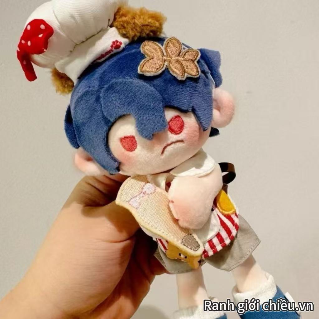 ✨Honkai: star rail✨ 10cm Dr. Ratio Búp bê bông Móc khóa Búp bê Anime Búp bê vui nhộn quà sinh nhật